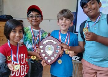 25 06 16 Hillingdon Chess Tournament Winners NEWS